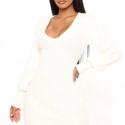 Fashion Nova Steph Sweater Mini Dress - Ivory 14 Fashion Nova Steph Sweater Mini Dress - Ivory -fashion nova dresses Shop 08 19 20Studio1 JP CA 13 59 27 33 90633 Ivory 3697 RA