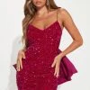 Fashion Nova My Present To You Sequin Mini Dress - Magenta -fashion nova dresses Shop 08 19 22Studio1 CE AC 11 33 45 33 D16504C Magenta 6081 JB