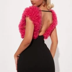 Fashion Nova Lana Tulle Mini Dress - Black/Pink -fashion nova dresses Shop 08 19 22Studio2 DD MR 15 05 07 24 ID5697 Blackpiink 5084 SG