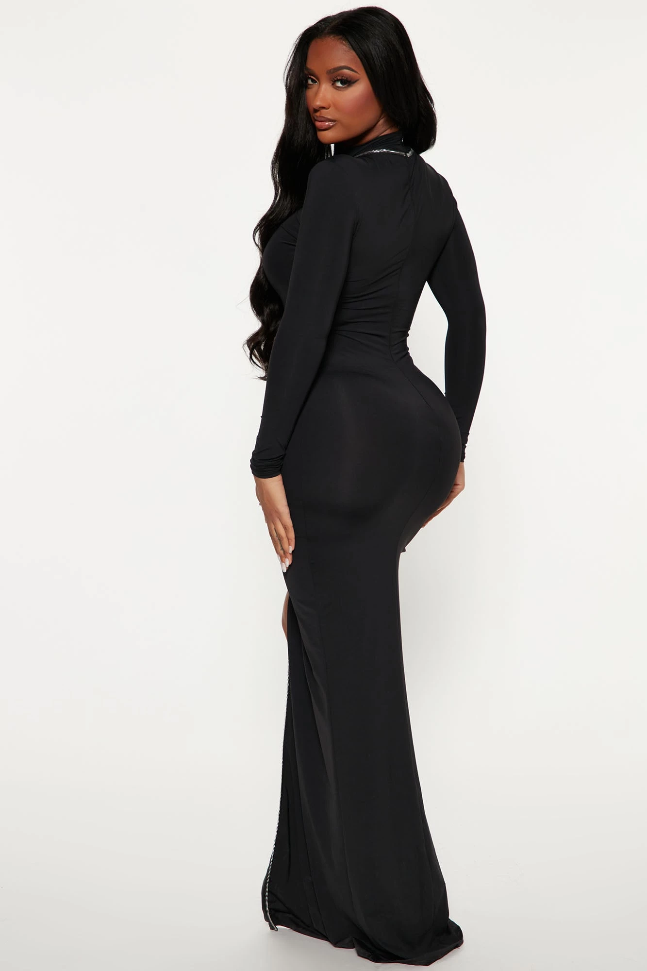 Fashion Nova Zola Maxi Dress - Black 5 Fashion Nova Zola Maxi Dress - Black - Image 3
