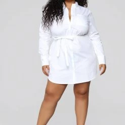 Fashion Nova Sweet As Pie Dress - White -fashion nova dresses Shop 08 20 18 Studio 1 14 02 33 B7817SOLID White 4659 NT scaled