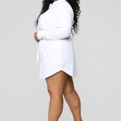 Fashion Nova Sweet As Pie Dress - White -fashion nova dresses Shop 08 20 18 Studio 1 14 02 40 B7817SOLID White 4661 NT scaled