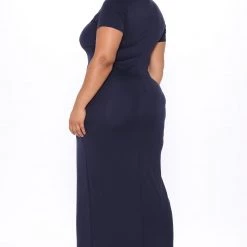 Fashion Nova Stroll Maxi Dress - Navy -fashion nova dresses Shop 08 21 20Studio3 AP RS 15 29 32 62 DR1482 Navy P 56658 PLUS KL