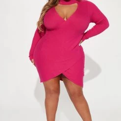 Fashion Nova Lower East Side Sweater Mini Dress - Fuchsia 6 Fashion Nova Lower East Side Sweater Mini Dress - Fuchsia -fashion nova dresses Shop 08 23 22Studio1 MS KP 10 27 43 7 91081NK Fuchsia 7839 EH PLUS