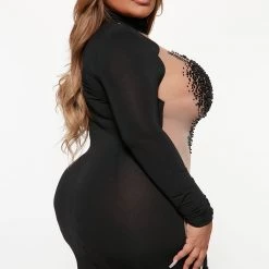 Fashion Nova Ultimate Seduction Mini Dress - Black -fashion nova dresses Shop 08 24 22Studio3 KS DJ 11 45 36 27 DND52145 Black 2526 PLUS JB