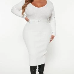 Fashion Nova Autumn Calls Sweater Midi Dress - Off White -fashion nova dresses Shop 08 24 22Studio3 KS DJ 13 51 11 33 RDAA6770FN OffWhite 2590 PLUS JB