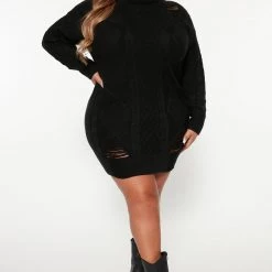 Fashion Nova Chilly Days Sweater Mini Dress - Black 13 Fashion Nova Chilly Days Sweater Mini Dress - Black -fashion nova dresses Shop 08 24 22Studio3 KS DJ 14 14 08 37 J262 Blackcombo 2625 PLUS PB