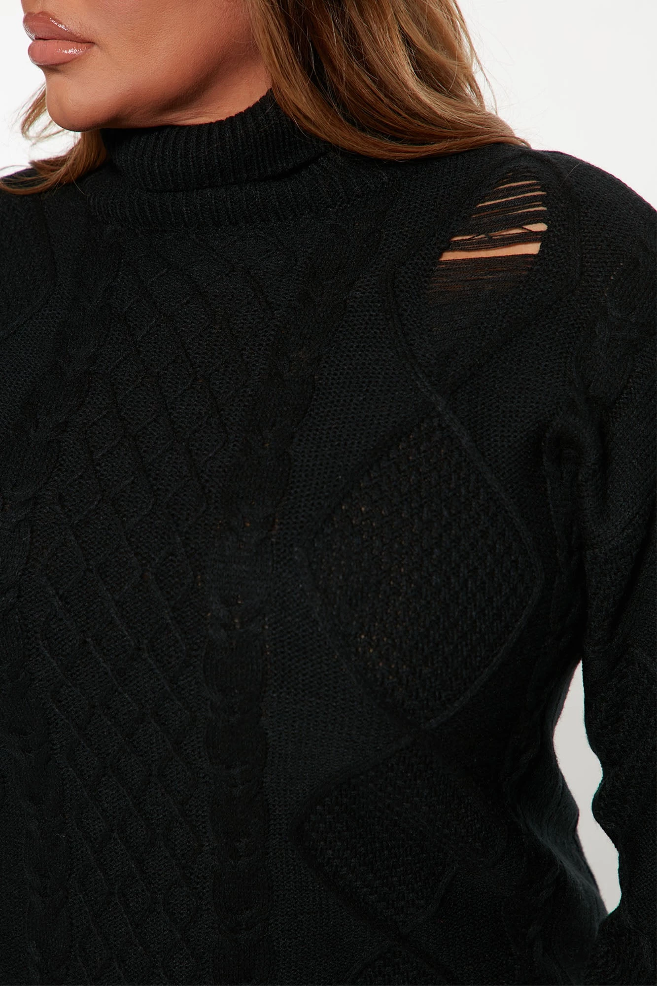 Fashion Nova Chilly Days Sweater Mini Dress - Black 8 Fashion Nova Chilly Days Sweater Mini Dress - Black - Image 6