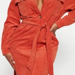 Fashion Nova Struck A Corduroy Mini Dress - Rust -fashion nova dresses Shop 08 24 22Studio5 RM IM 12 08 51 7 FE22H326 Rust 1938 SG