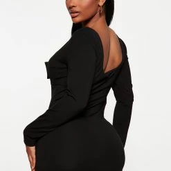 Fashion Nova Buckle Up Mini Dress - Black -fashion nova dresses Shop 08 24 22Studio5 RM IM 12 10 42 9 MD8199 Black 3924 JB