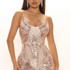 Fashion Nova Minding My Business Sequin Maxi Dress - Champagne -fashion nova dresses Shop 08 25 21Studio2 SN ES 10 03 05 8 1371P8 Champagne P 4346 WG