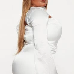 Fashion Nova Sweet Sultry Satin Midi Dress - White -fashion nova dresses Shop 08 25 22Studio4 DD KP 10 43 09 8 SK0929 White 6321 PLUS PB