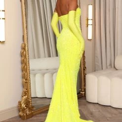 Fashion Nova Lola Sequin Maxi Dress - Yellow -fashion nova dresses Shop 08 25 22Studio7 ME DJ 12 02 59 34 D8224C Yellow 0963 EH