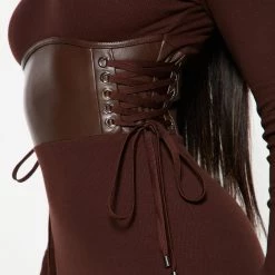 Fashion Nova Like Good Times Midi Dress - Chocolate -fashion nova dresses Shop 08 26 22Studio3 MS CM 12 04 46 9 CD2823 Chocolate 0425 EH