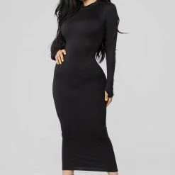 Fashion Nova Full Coverage Maxi Dress - Black -fashion nova dresses Shop 08 28 18 Studio 2 11 36 11 D5246 Black0491 NT scaled