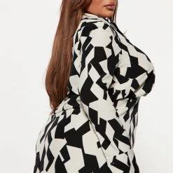 Fashion Nova All Fax No Printer Shirt Dress - Off White/combo -fashion nova dresses Shop 08 29 22Studio4 KS AC 09 50 34 7 ID5204 Offwhitecombo 7587 PLUS EH