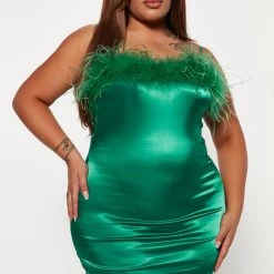 Fashion Nova Endless Cocktails Satin Midi Dress - Emerald -fashion nova dresses Shop 08 29 22Studio4 KS AC 15 45 01 64 YLD4147FN Mocha 8221 PLUS PB