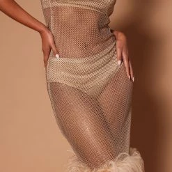 Fashion Nova Aria Crystal Mini Dress - Mocha -fashion nova dresses Shop 08 29 22Studio7 ME KP 10 12 47 11 A95968 Mocha P 2006 WG