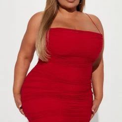 Fashion Nova Lilac Gardens Ruched Mini Dress - Red 11 Fashion Nova Lilac Gardens Ruched Mini Dress - Red -fashion nova dresses Shop 08 30 22Studio2 KS AC 16 19 24 57 ID5696 Red 20610 PLUS JB