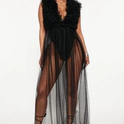 Fashion Nova Always A Party Tulle Maxi Dress - Black -fashion nova dresses Shop 08 30 22Studio3 ME RL 15 08 00 34 ID5806 Black 0498 JB