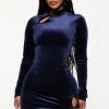 Fashion Nova Vixen Velvet Mini Dress - Navy -fashion nova dresses Shop 08 31 22Studio3 ME RL 15 58 56 33 GD2654 Navy 0900 EH