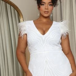 Fashion Nova The Most Elegant Sequin Maxi Dress - White -fashion nova dresses Shop 08 31 22Studio4 KS KP 09 41 41 1 1774FN White 4788 PLUS EH