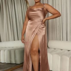 Fashion Nova By My Side Maxi Dress - Taupe -fashion nova dresses Shop 08 31 22Studio4 KS KP 13 51 01 38 9371SO Taupe 5157 PLUS ES