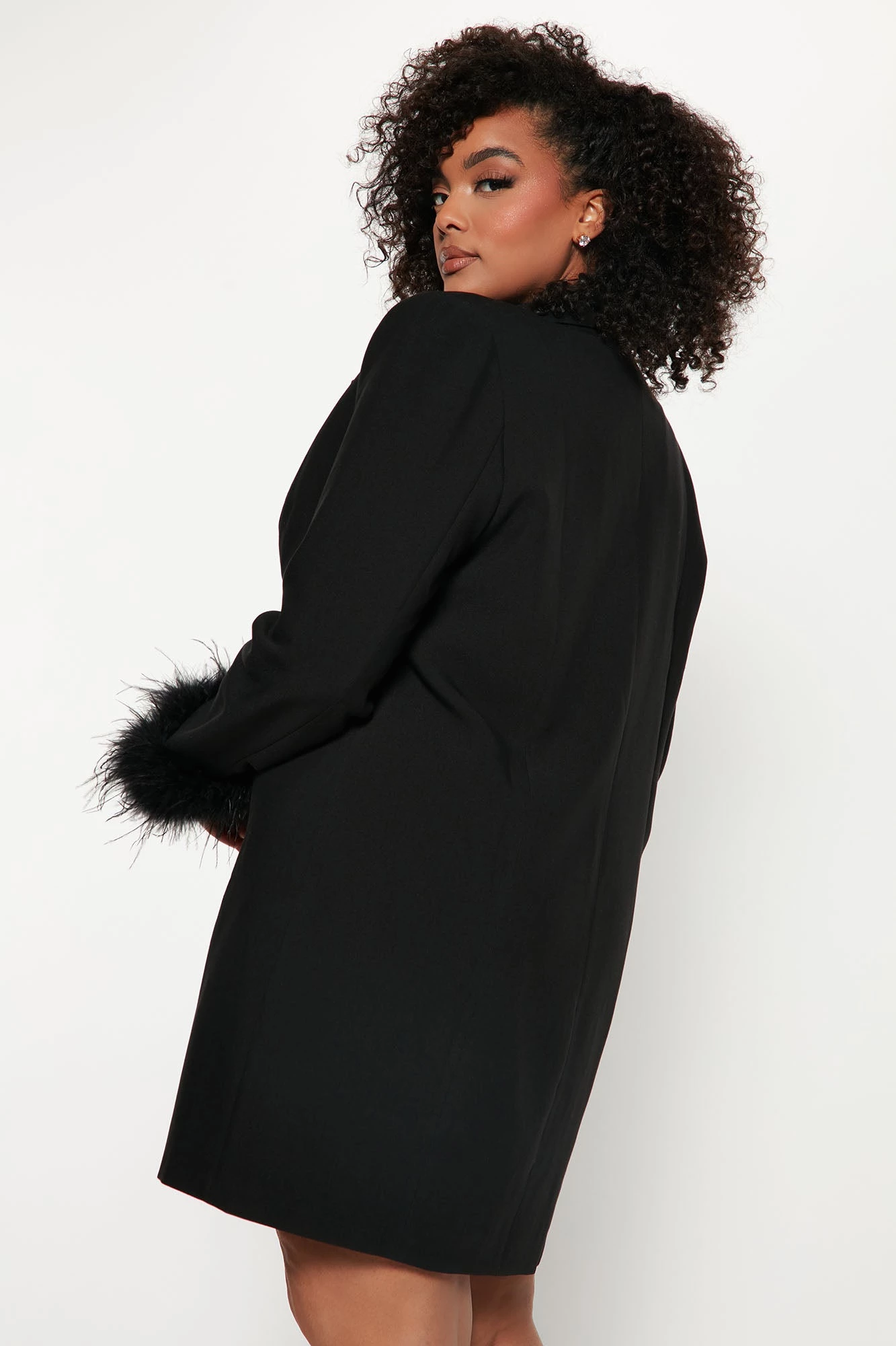 Fashion Nova Tall Delinah Blazer Mini Dress - Black 8 Fashion Nova Tall Delinah Blazer Mini Dress - Black - Image 6