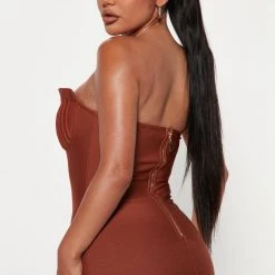 Fashion Nova Bianka Bandage Midi Dress - Cognac 7 Fashion Nova Bianka Bandage Midi Dress - Cognac -fashion nova dresses Shop 09 01 22Studio4 KJ IM 09 38 18 1 8D5035 Cognac P 9206 PB