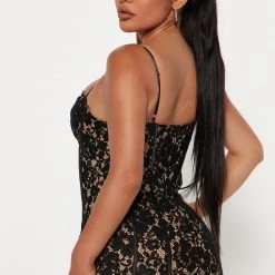 Fashion Nova Lady In Lace Midi Dress - Black -fashion nova dresses Shop 09 01 22Studio4 KJ IM 10 21 39 12 SK0816 Black 9361 JB