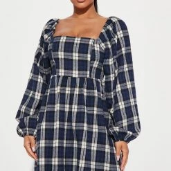 Fashion Nova Eyes On Me Mini Dress - Black/White