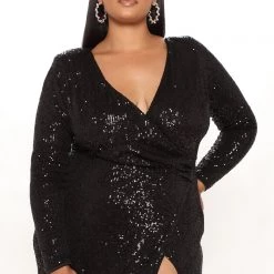 Fashion Nova Shine Away Sequin Maxi Dress - Black 21 Fashion Nova Shine Away Sequin Maxi Dress - Black -fashion nova dresses Shop 09 03 21Studio3 ME TB 11 58 10 25 4103D Black 3534 PLUS DC