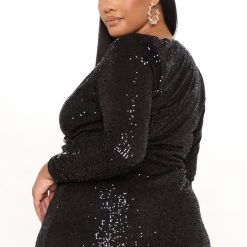 Fashion Nova Shine Away Sequin Maxi Dress - Black 23 Fashion Nova Shine Away Sequin Maxi Dress - Black -fashion nova dresses Shop 09 03 21Studio3 ME TB 11 58 25 25 4103D Black 3538 PLUS DC