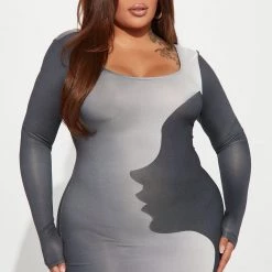 Fashion Nova Got A Secret Maxi Dress - Black/combo -fashion nova dresses Shop 09 06 22Studio1 RT AS 10 08 11 8 DT3357 Blackcombo 12049 PLUS SG