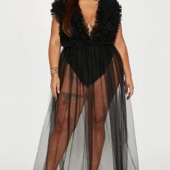 Fashion Nova Always A Party Tulle Maxi Dress - Black -fashion nova dresses Shop 09 06 22Studio1 RT AS 15 01 14 45 ID5806 Black 12306 PLUS SG