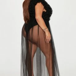 Fashion Nova Always A Party Tulle Maxi Dress - Black -fashion nova dresses Shop 09 06 22Studio1 RT AS 15 01 43 45 ID5806 Black 12311 PLUS SG