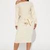 Fashion Nova Warm Moments Sweater Midi Dress - Beige -fashion nova dresses Shop 09 06 22Studio2 ME RL 16 17 26 46 MD2716 Beige 0465 SG