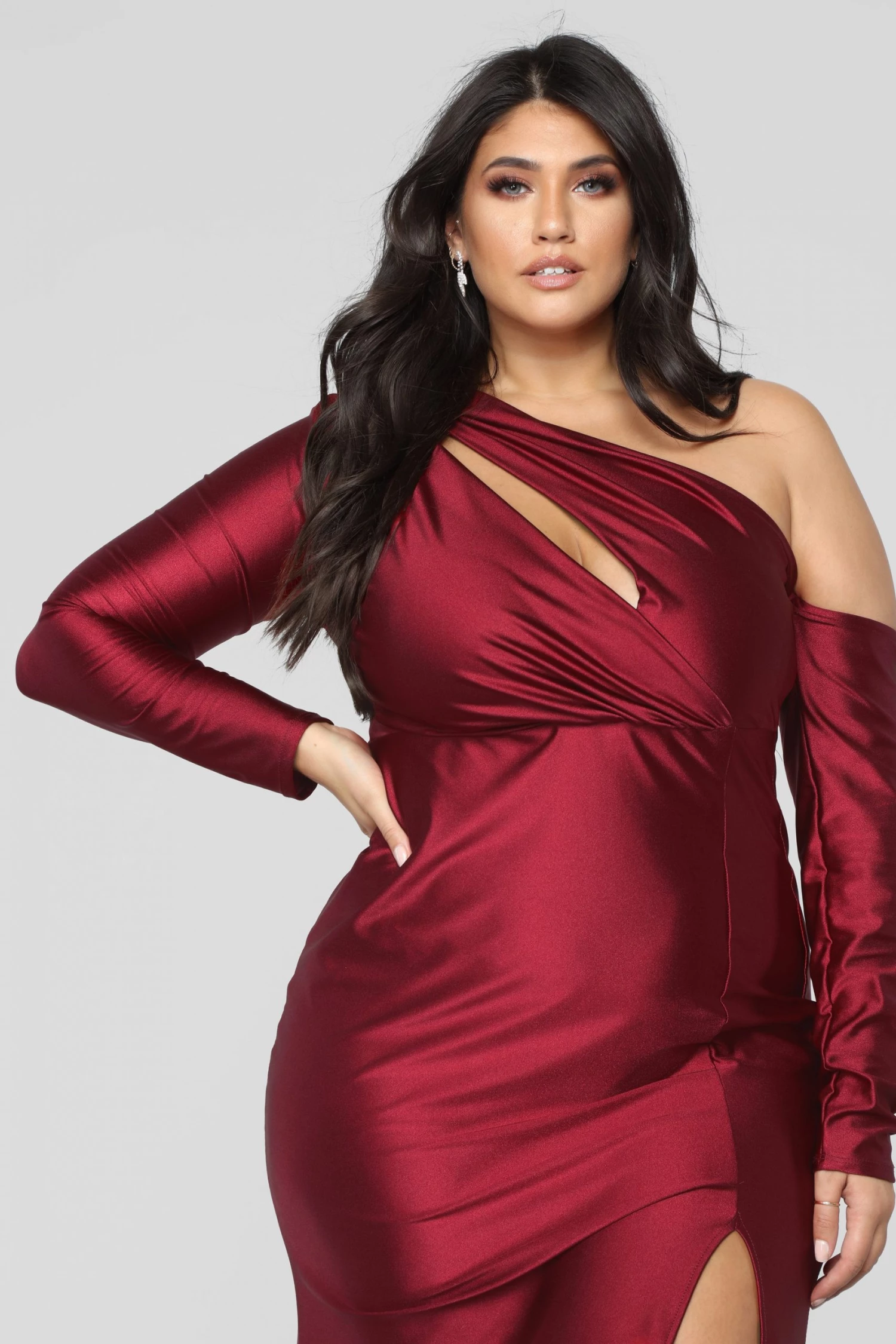 Fashion Nova Pretty Hurts Dress - Burgundy 9 Fashion Nova Pretty Hurts Dress - Burgundy - Image 7