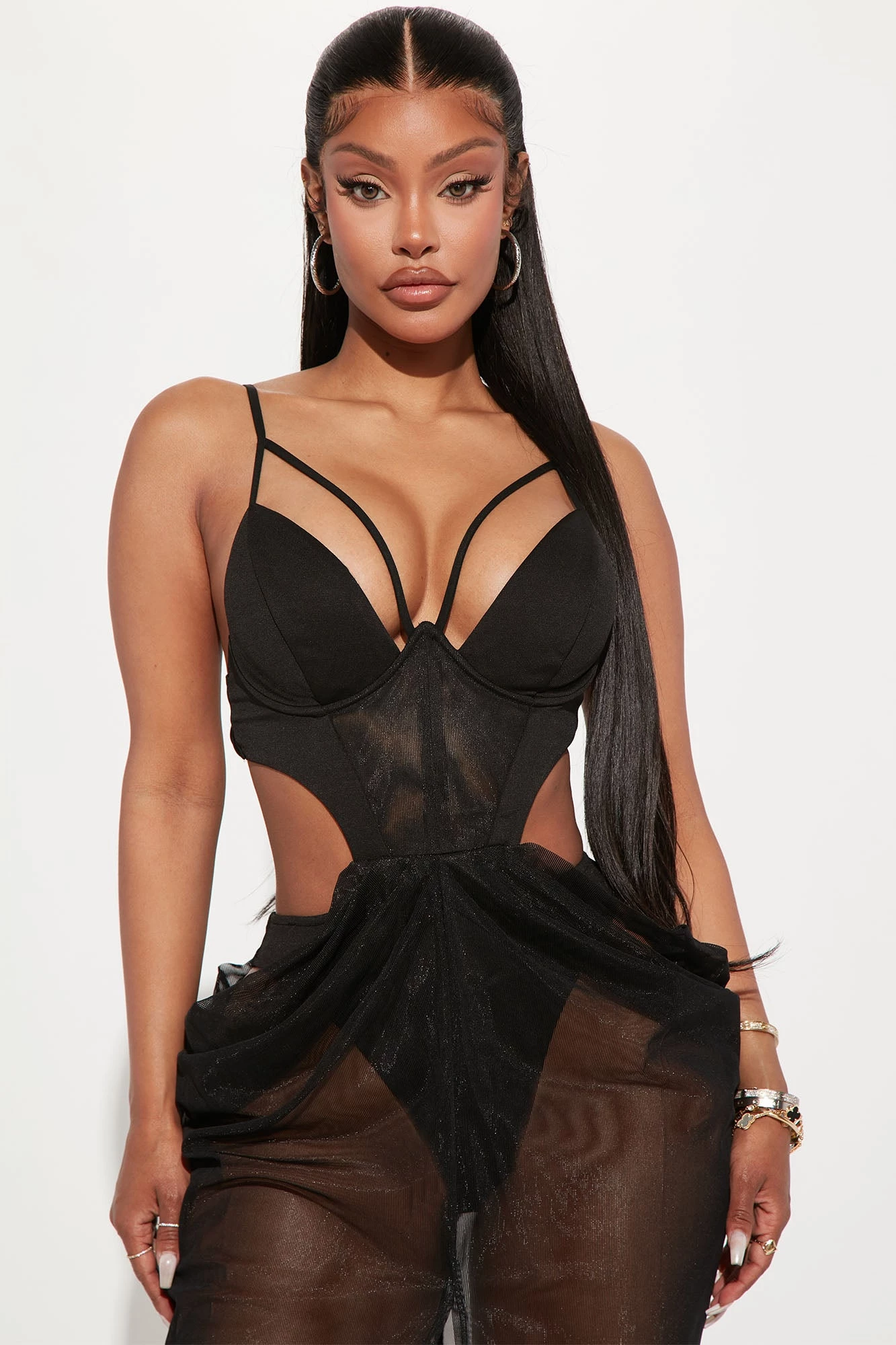 Fashion Nova Tulum Mami Maxi Dress - Black 4 Fashion Nova Tulum Mami Maxi Dress - Black - Image 2
