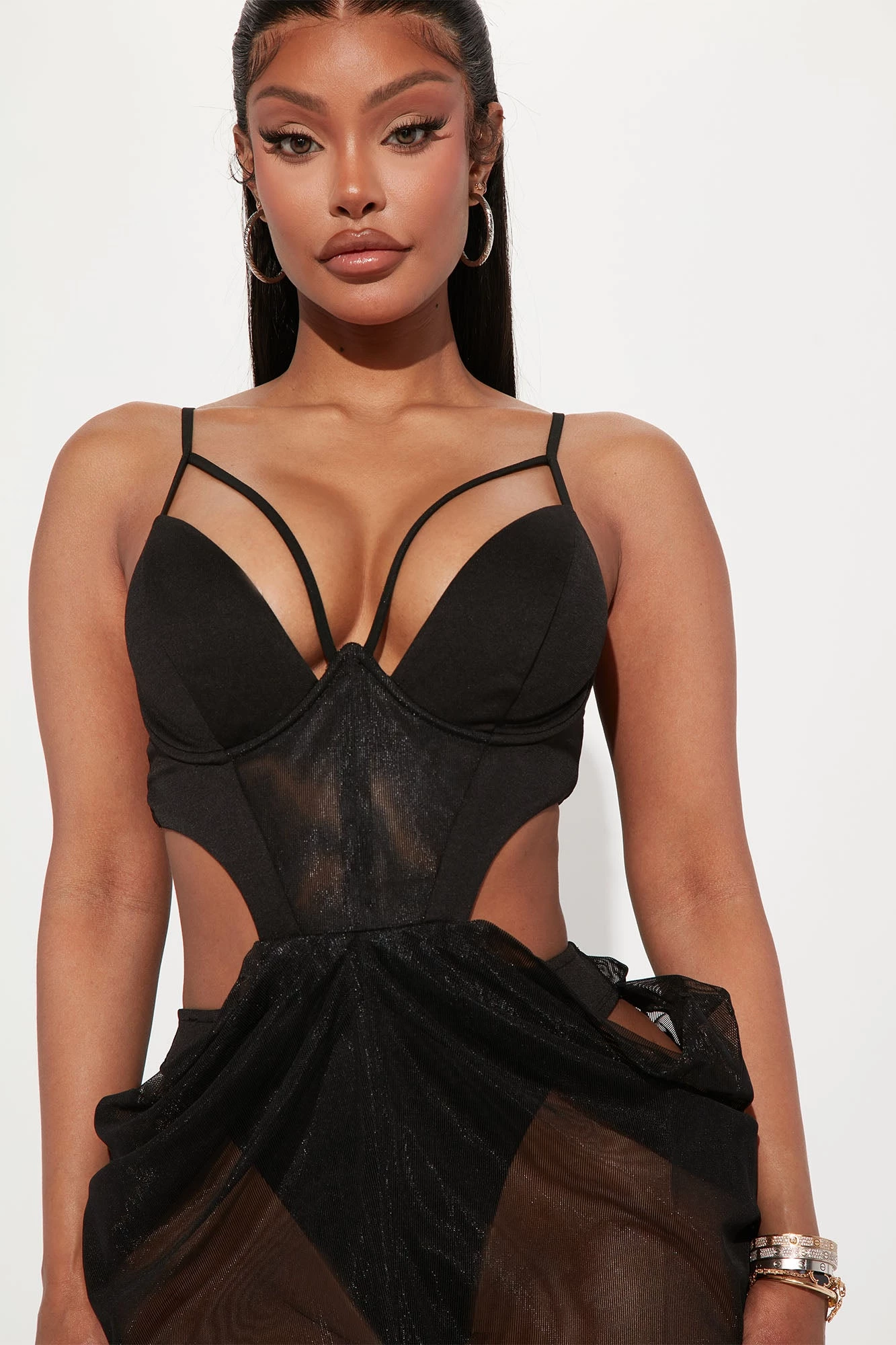 Fashion Nova Tulum Mami Maxi Dress - Black 5 Fashion Nova Tulum Mami Maxi Dress - Black - Image 3