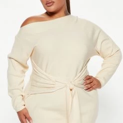 Fashion Nova Warm Moments Sweater Midi Dress - Beige 12 Fashion Nova Warm Moments Sweater Midi Dress - Beige -fashion nova dresses Shop 09 07 22Studio3 RT AS 10 16 12 5 MD2716 Beige 26060 PLUS JB