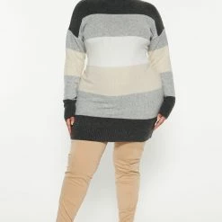 Fashion Nova Autumn Love Sweater Mini Dress - Grey/combo -fashion nova dresses Shop 09 07 22Studio3 RT AS 11 49 15 32 RDAE6070FN Greycombo 26095 PLUS JB