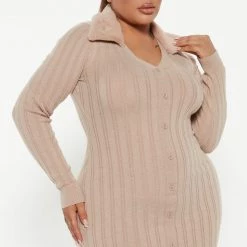 Fashion Nova Mia Knit Midi Dress - Mocha 12 Fashion Nova Mia Knit Midi Dress - Mocha -fashion nova dresses Shop 09 07 22Studio3 RT AS 14 17 16 42 LT7442BN Mocha 0307 PLUS SG