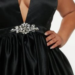 Fashion Nova Reanne Satin Mini Dress - Black -fashion nova dresses Shop 09 07 22Studio3 RT AS 15 19 57 56 BD3004 Black 0457 PLUS WG