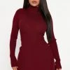 Fashion Nova Flirty And Fun Sweater Mini Dress - Burgundy -fashion nova dresses Shop 09 08 22Studio4 SN DJ 13 22 27 34 ID5527 Burgundy 12678 ES