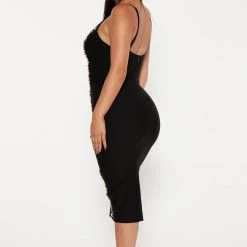 Fashion Nova Look My Way Embellished Midi Dress - Black -fashion nova dresses Shop 09 14 22Studio4 ME KP 13 32 53 38 YD30611FN Black 15066 KS