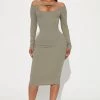 Fashion Nova Mariella Ribbed Midi Dress - Olive -fashion nova dresses Shop 09 15 22Studio2 CE RL 15 36 09 34 RD48634L Olive P 1167 SG