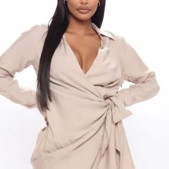 Fashion Nova It's Happy Hour Mini Dress - Beige 14 Fashion Nova It's Happy Hour Mini Dress - Beige -fashion nova dresses Shop 09 16 20Studio1 JP CP 14 18 53 24 FL21A401 Beige 0141 JK