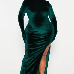 Fashion Nova Camera Ready Velvet Maxi Dress - Hunter -fashion nova dresses Shop 09 16 22Studio5 RT DJ 13 57 11 36 IMD61314 Hunter 0087 PLUS ES