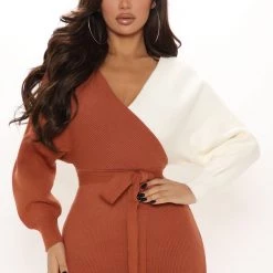 Fashion Nova Mona Colorblock Sweater Midi Dress - Rust/combo 13 Fashion Nova Mona Colorblock Sweater Midi Dress - Rust/combo -fashion nova dresses Shop 09 17 21Studio2 ME KP 10 12 36 7 ID4391FN Rustcombo 0791 DC